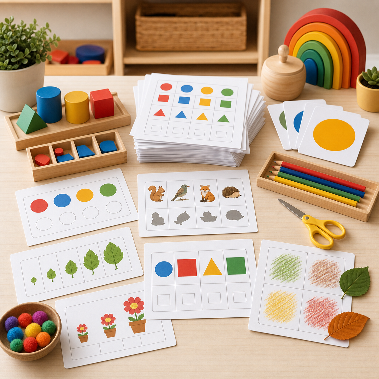 Activités Montessori Premium